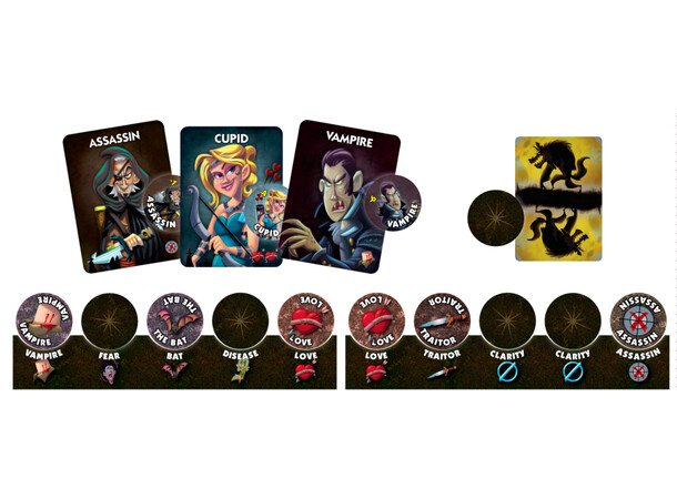 One Night Ultimate Vampire Kortspel Frittstående Expansion/expansion 